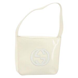 Authentic GUCCI Soho Shoulder Bag Enamel White